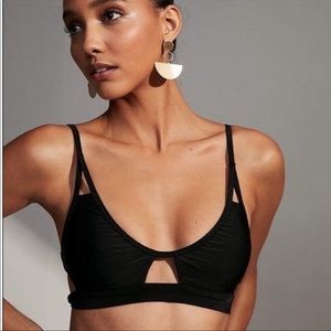 Black Express Bikini Top